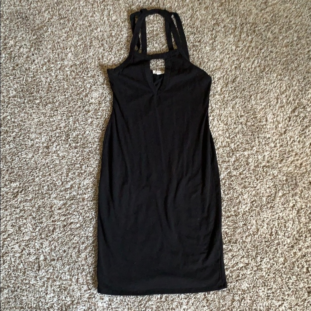 ⚡️Black strappy dress